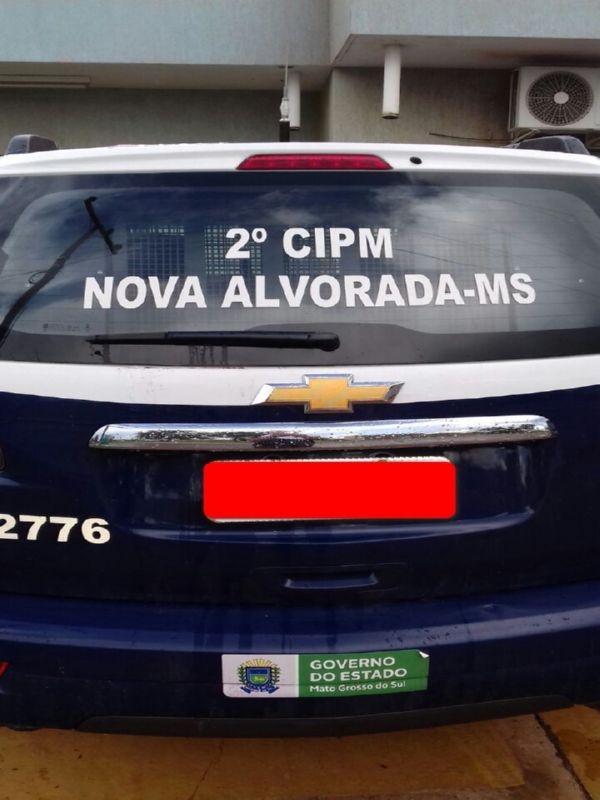 Pm de nova alvorada do sul prende autor de furto de veiculo 127364 1 1513522769